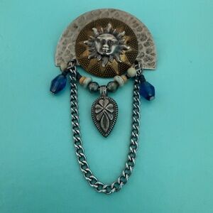 CARA STIMMEL Vintage Brooch 3”